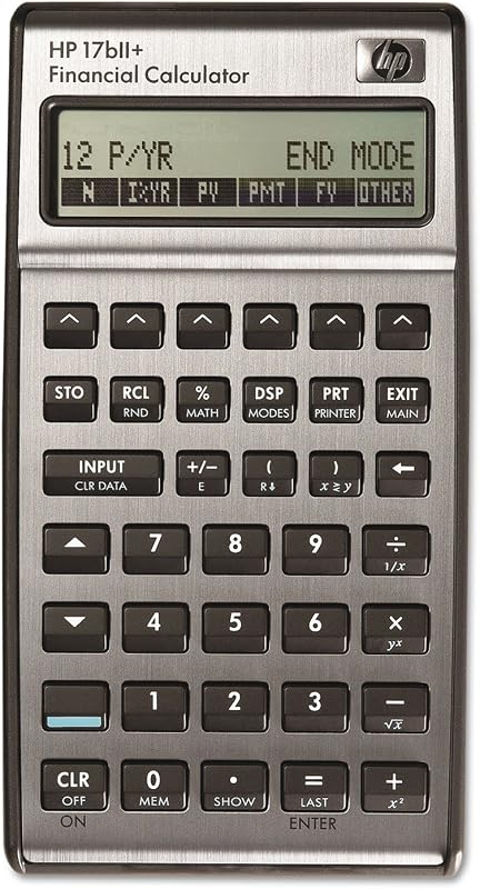 Hewlett Packard HP17BIi+ - Calculadora Financiera, color negro