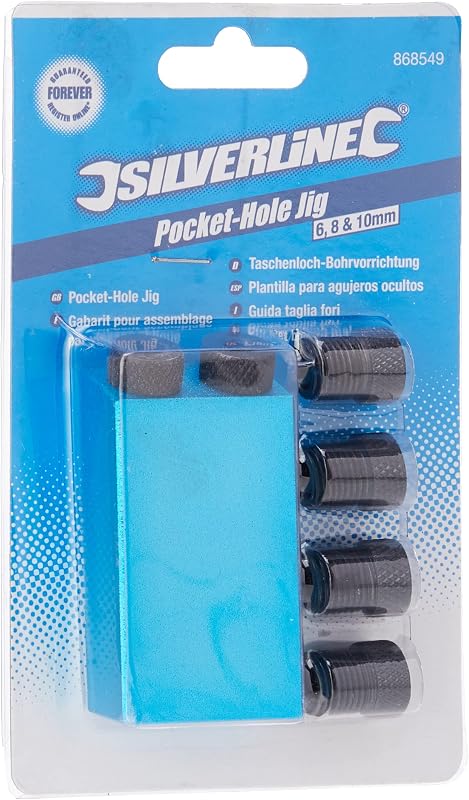 Silverline 868549 Gabarit pour assemblage par vissage oblique 6/8/10 mm