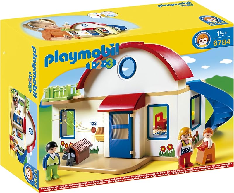 PLAYMOBIL 1.2.3 - Casa Moderna (6784)
