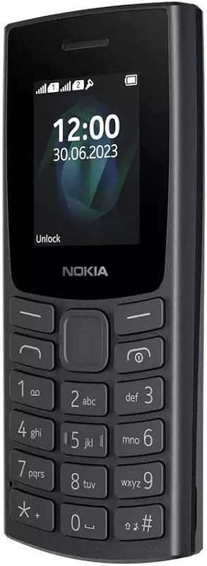 Brand new Nokia 105 unlocked black, [Importado de UK]