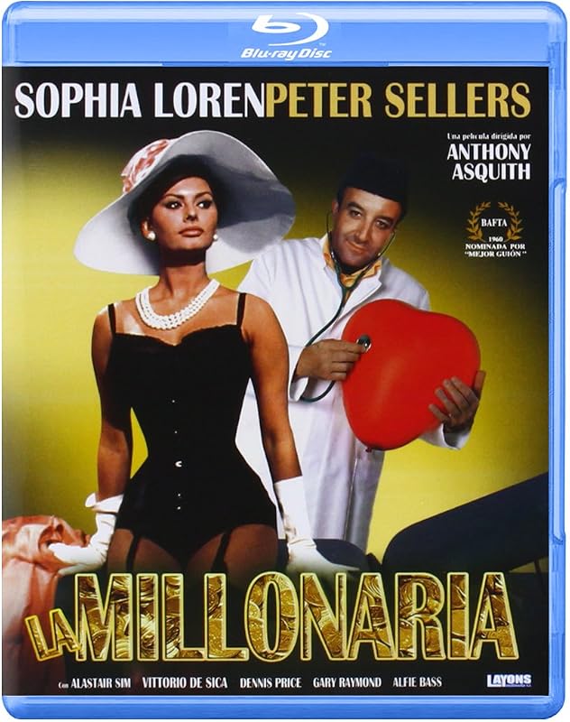 La Millonaria Blu Ray [Blu-ray]