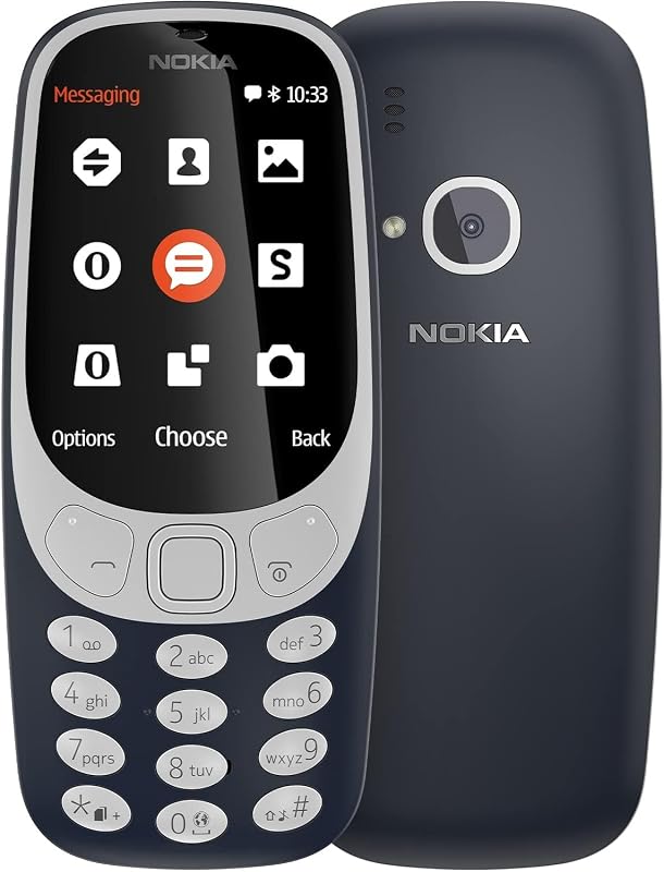 Nokia 3310 Dual SIM - Teléfono Móvil Retro, color Azul Oscuro - versión 2017