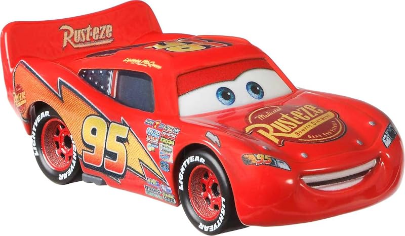 Disney Pixar Cars - Lightning Mcqueen Dinoco 400 (FLM26)