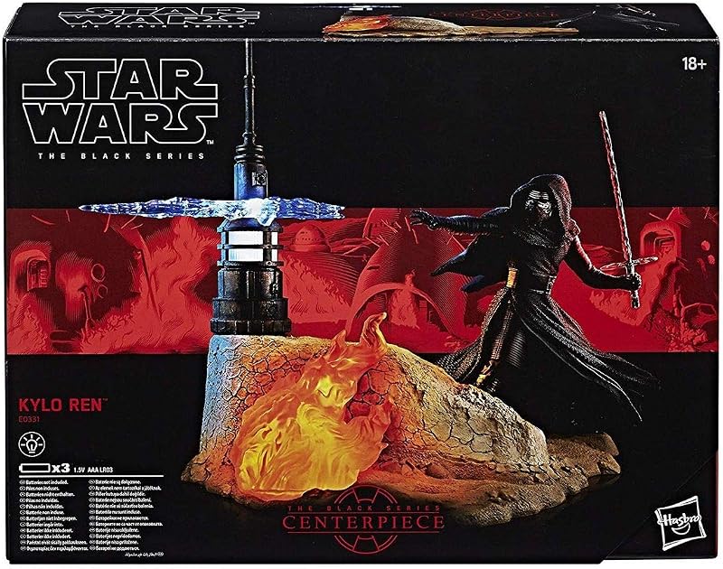 Star Wars - Figura Kylo REN y Jakku de Black Series (Hasbro E0331EU4)