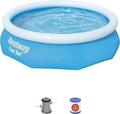 Bestway Fast Set Suelo, Azul, 305 x 76 cm