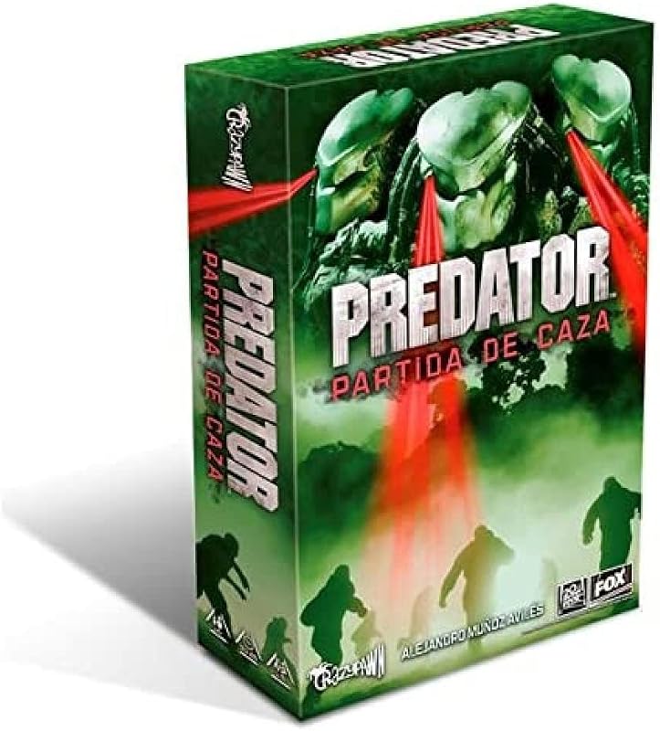 Crazy Pawn- Gioco da tavolo Predator Partita di Caza, Multicolore (8436564810564)
