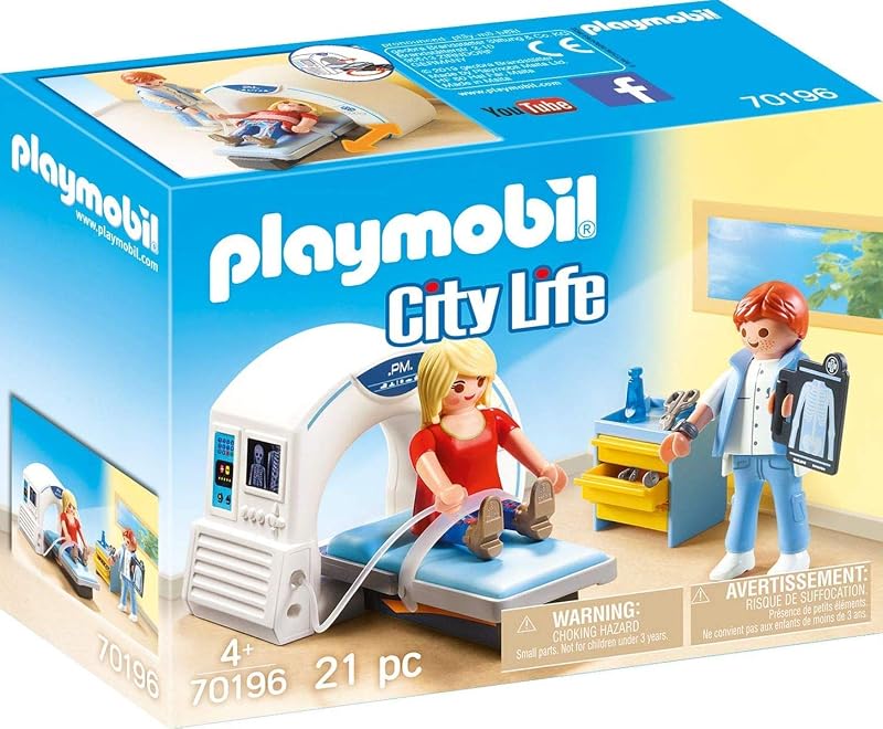 PLAYMOBIL City Life 70196 Radiólogo, A Partir de 4 años