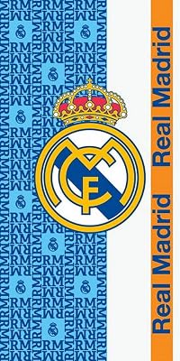 Real Madrid Toalla De Playa 100% Poliéster 140 x 70 cm (RM183065)