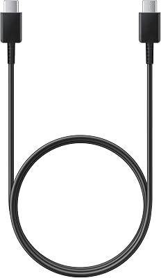 Samsung EP-DA705BBEGWW Cable USB Type-C para USB Type-C, 1 m, 60 W, negro