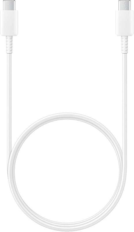 Samsung EP-DA705BWEGWW Cable USB Type-C para USB Type-C, 1 m, 60 W, blanco | 1m