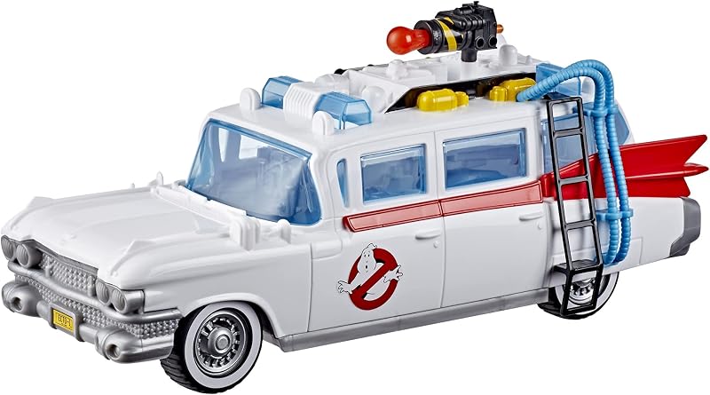 Ghostbusters Juego Ecto-1 de la película de Los Cazafantasmas con Accesorios para niños a Partir de 4 años para niños, coleccionistas y Fans