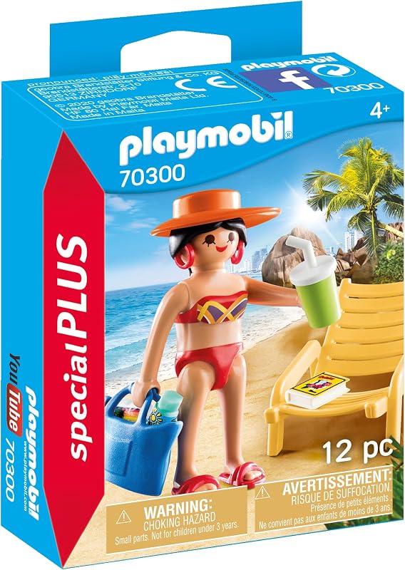 PLAYMOBIL Turista con Hamaca