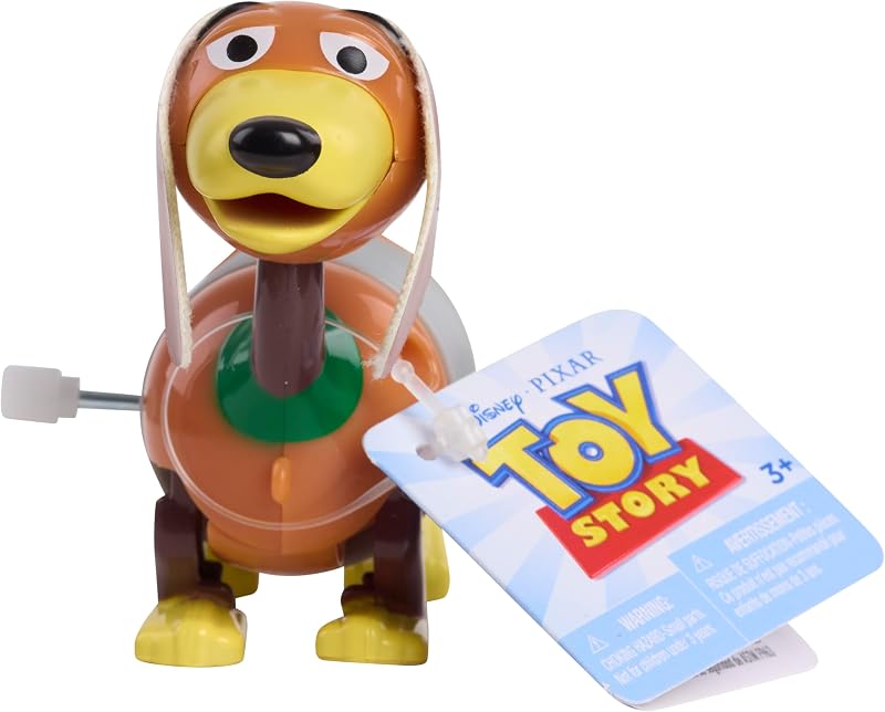 Juguete de cuerda para perro Slinky de Disney Pixar Toy Story por Just Play | Slinky Dog de Toy Story, juguete antiestrés, juguetes para niños a partir de 3 años