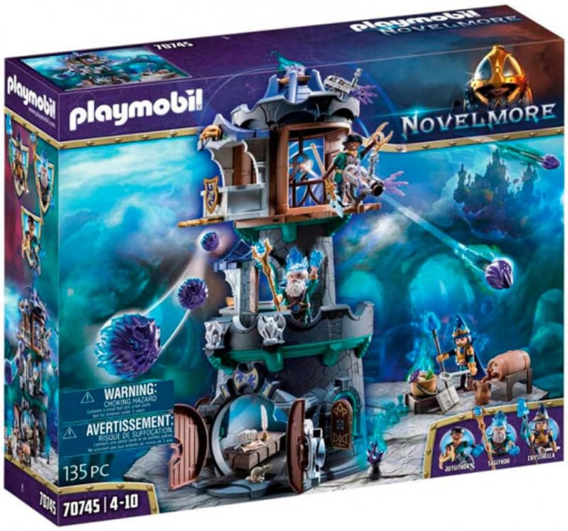 PLAYMOBIL 70745 Novelmore Violet Vale, Torre mágica, A Partir de 4 años, Multicolor