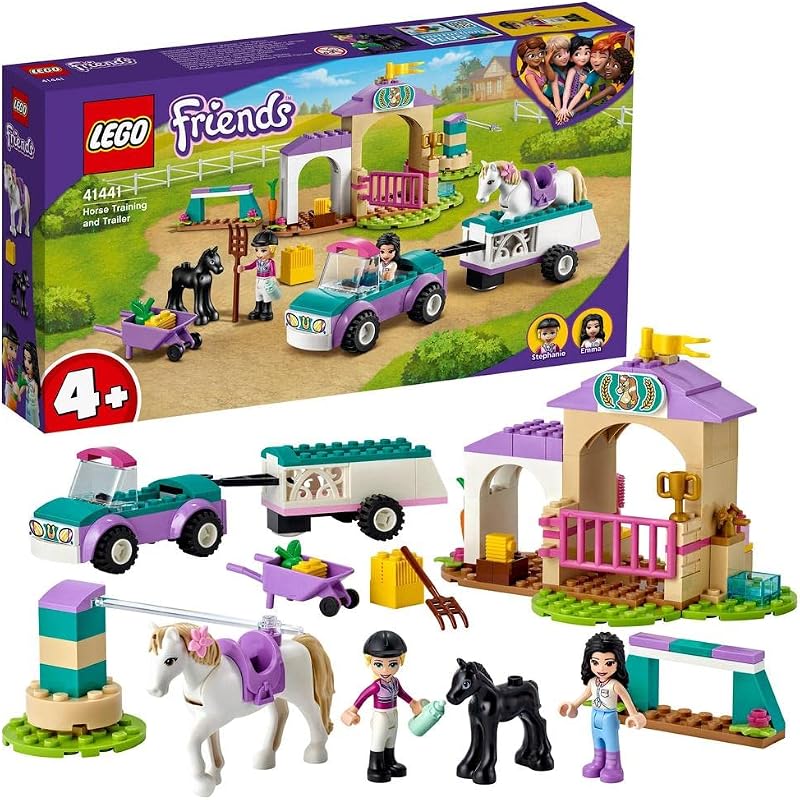 LEGO 41441 Friends Entrenamiento y Remolque Ecuestre