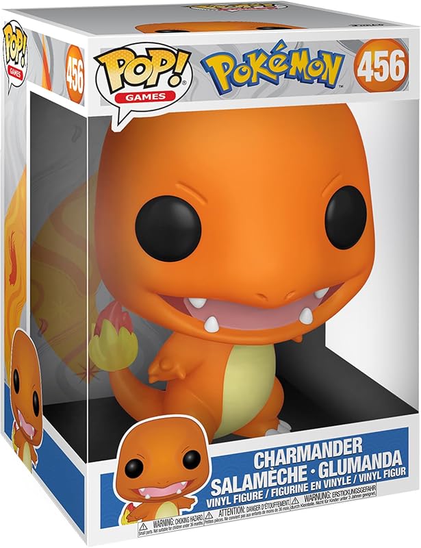 Funko Pop! Games: Pokemon - 10 Inch Charmander
