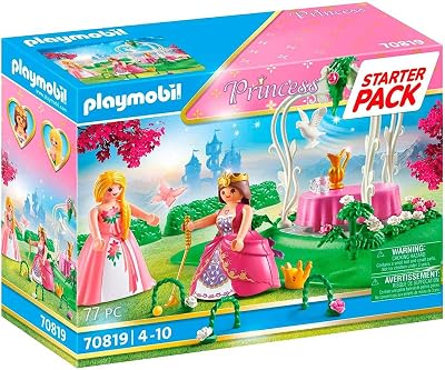 PLAYMOBIL 70819 Princess Starter Pack Jardín de Princesas, Juguetes para niños a Partir de 4 años
