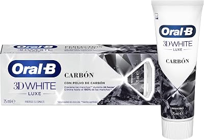Oral-B 3D White Luxe Carbón Pasta Dentífrica 75ml
