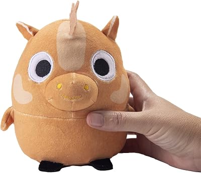 BANDAI - La Granja De Zenón: Peluche Musical Bola, Caballo Percherón, AR80033