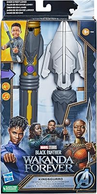 Marvel Studios - Black Panther: Wakanda Forever - Lanza electrónica Kingsguard para Juego de rol - A Partir de 5 años