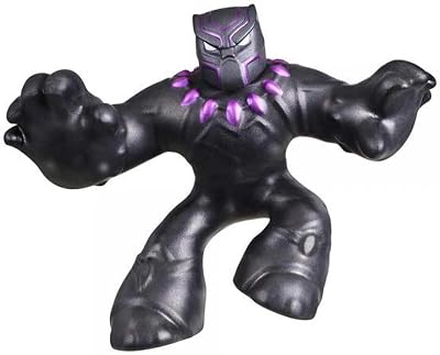 Bandai - Heroes of Goo JIT Zu - Figura de Acción Marvel - Black Panther Refresh, Multicolor (CO41361)