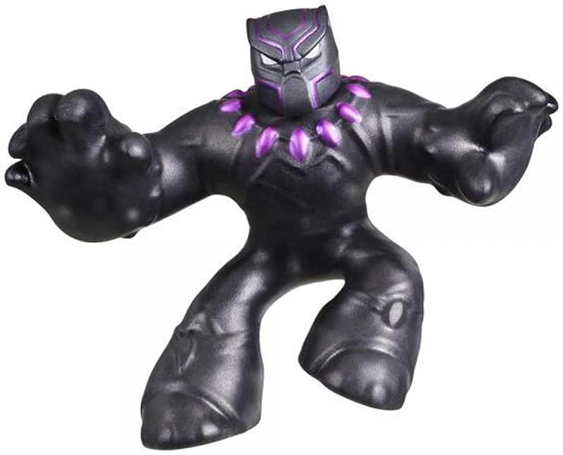 Bandai - Heroes of Goo JIT Zu - Figura de Acción Marvel - Black Panther Refresh, Multicolor (CO41361)