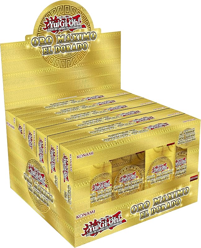 Yu Gi Oh Juego DE Cartas COLECCIONABLES - Oro Máximo: El Dorado Reprint (Idioma ESPAÑOL)