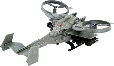 BANDAI - McFarlane - Figura Súper Criatura Mundo Avatar Scorpion Heli (Piloto RDA) Multicolor TM16398