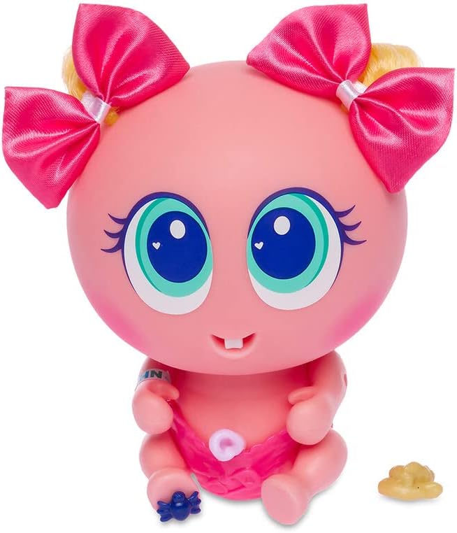BANDAI - Neonato - Muñeco Bebé KSI-merito NIU Genereishon Chivatita Rosa