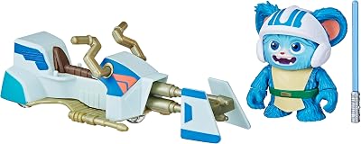 Star Wars - Nubs - Figura y Moto Speeder - Figuras y vehículos a Escala de 10 cm - Juguetes Juguetes para niños pequeños