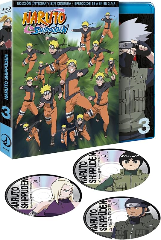 Naruto Shippuden Box 3 (Episodios 58 a 84) [Bluray]