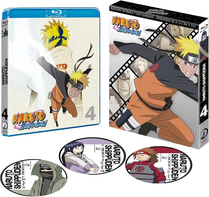 Naruto Shippuden Box 4 (Episodios 85 a 11) [Bluray]