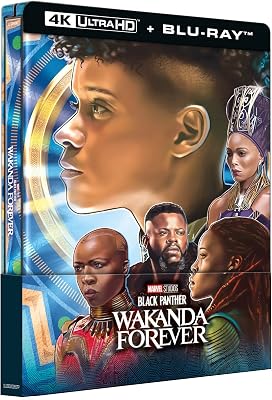 Black Panther: Wakanda Forever (Steelbook Wakanda) (4K UHD + Blu-ray)