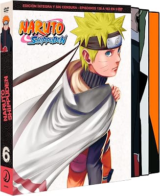 Naruto Shippuden Box 6 (Episodios 138 a 163) [DVD]
