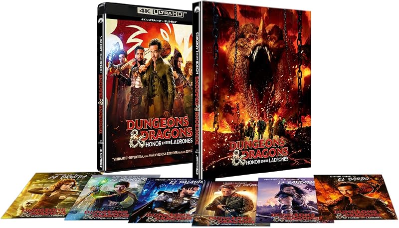Dungeons & Dragons: Honor Entre Ladrones (Ed. Coleccionista) (O-Ring + 6 Postales) (4K UHD + Blu-ray)