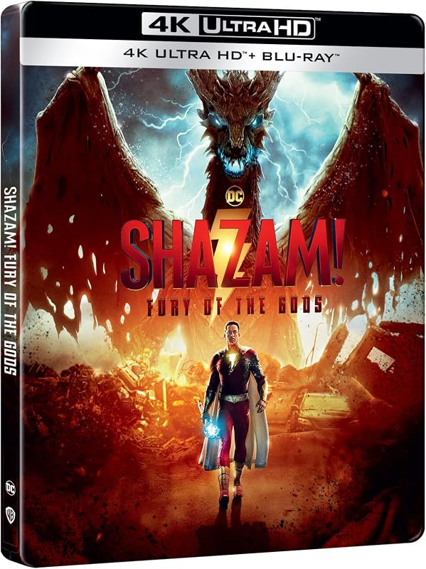 ¡Shazam! La furia de los dioses (4K UHD + Blu-ray) (Ed. especial metálica) [Blu-ray]