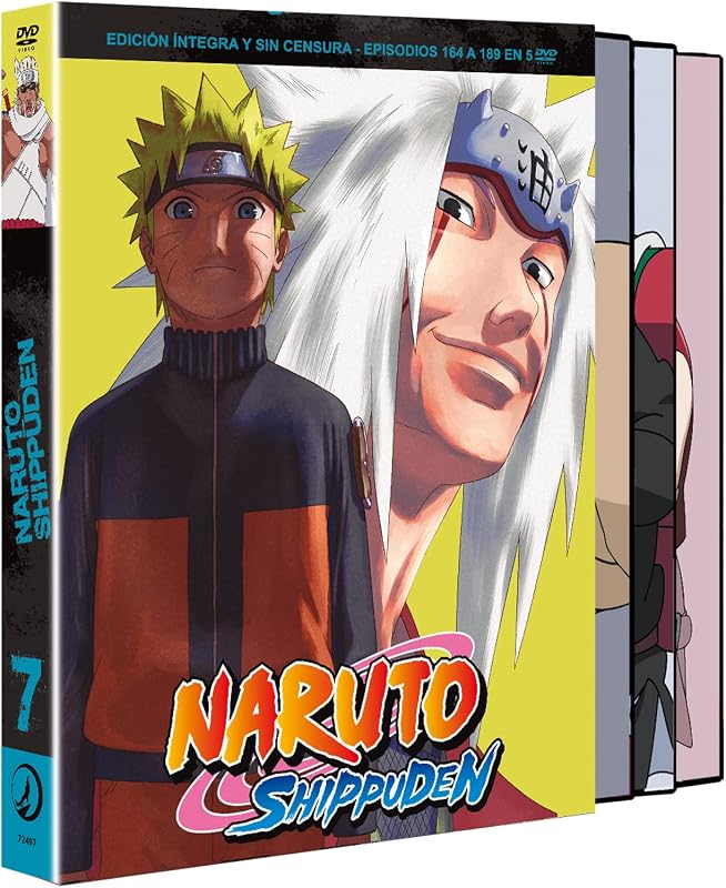 Naruto Shippuden Box 7 (Episodios 164 a 189) [DVD]