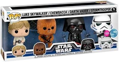 Funko Pop ! 4 pièces de Star Wars Pop 4 Star Wars New Classic Figure