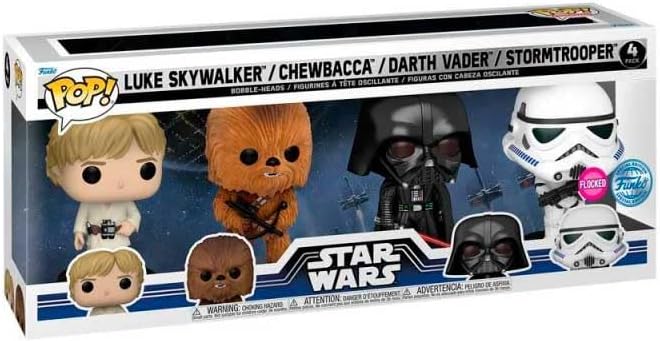 Funko Pop ! 4 pièces de Star Wars Pop 4 Star Wars New Classic Figure