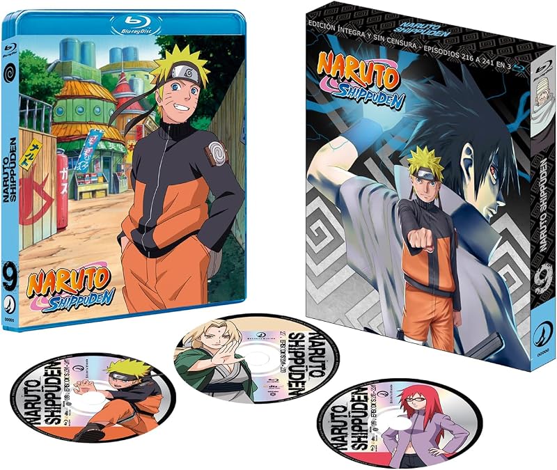 Naruto Shippuden Box 9 (Episodios 216 a 241) [Bluray] [Blu-ray]