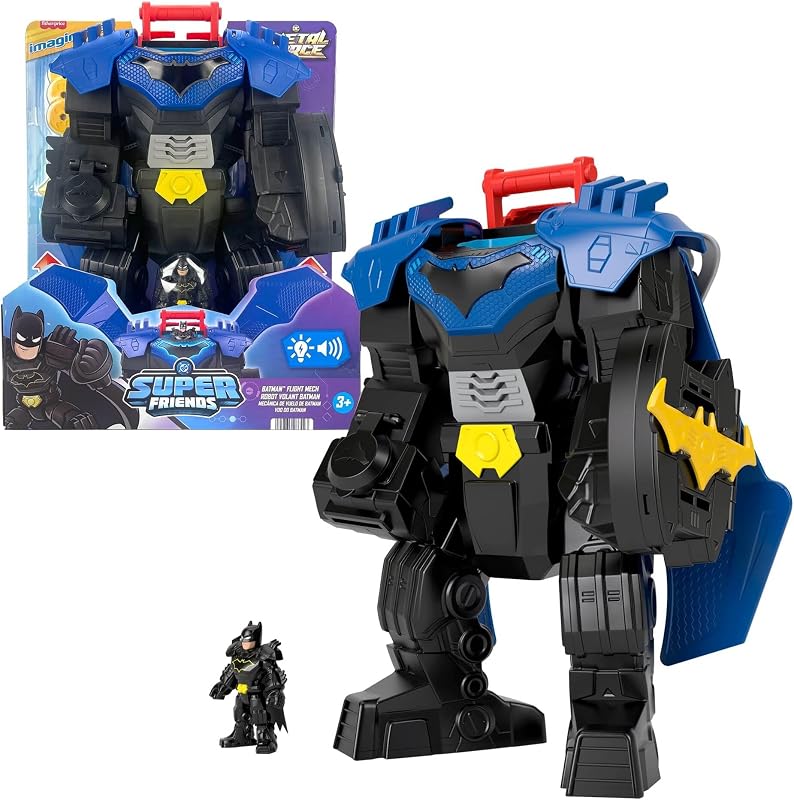 Fisher-Price DC Super Friends Batman robot volador